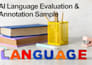 do ai data annotation and language evaluation